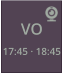 VO 17:45 · 18:45