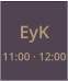 EyK 11:00 · 12:00