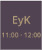 EyK 11:00 · 12:00